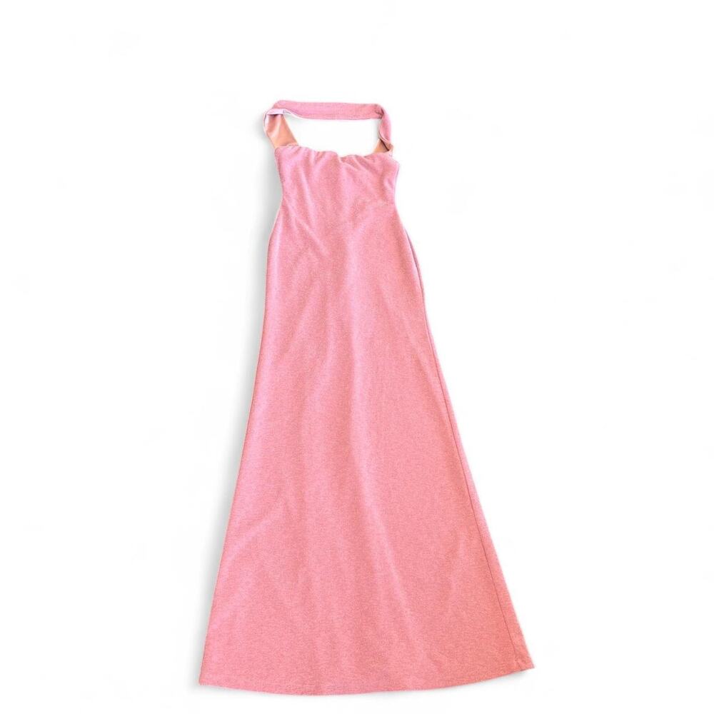 Delfi collective pink halter neck sparkly sz 6 - Picture 2 of 8
